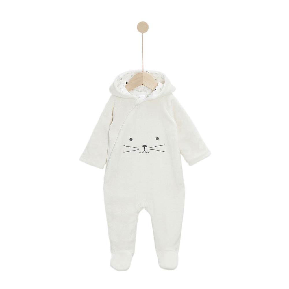 P’tit bisou - Surpyjama Trrousseau Mon Chaton BLANC P’tit bisou