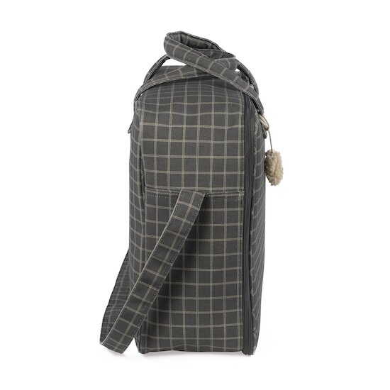 Pasito a Pasito Valise Tartan Carreaux gris  Pasito a Pasito Valise Tartan Carreaux gris