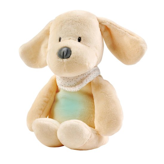 Nattou Veilleuse peluche Chien Sleepy Vanille  Nattou Veilleuse peluche Chien Sleepy Vanille