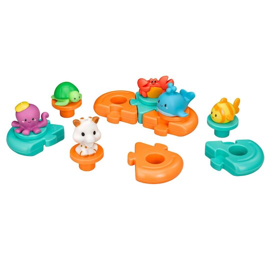 Sophie la girafe Nouveau Puzzle De Bain Multicolore  Sophie la girafe Nouveau Puzzle De Bain Multicolore