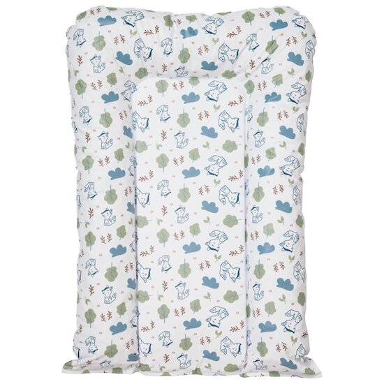 BabyCalin Matelas à langer Flocons  Greenland renards 50x70 cm