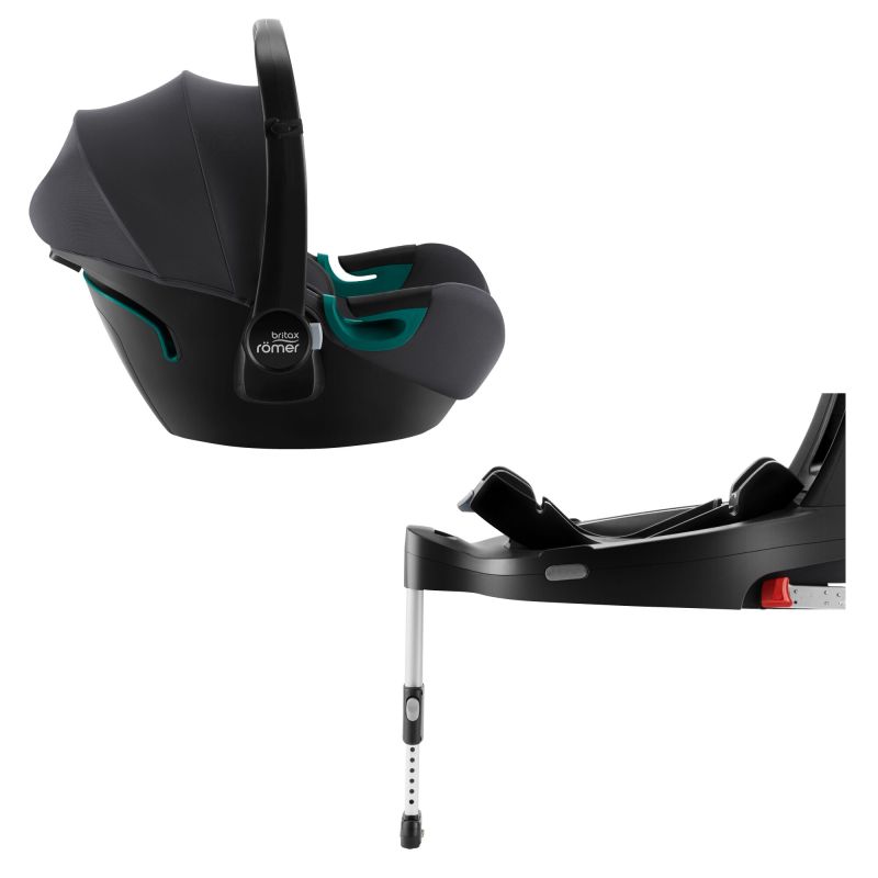 Coque BABY-SAFE 3 i-SIZE avec FLEX BASE iSENSE BR GRIS Britax Römer