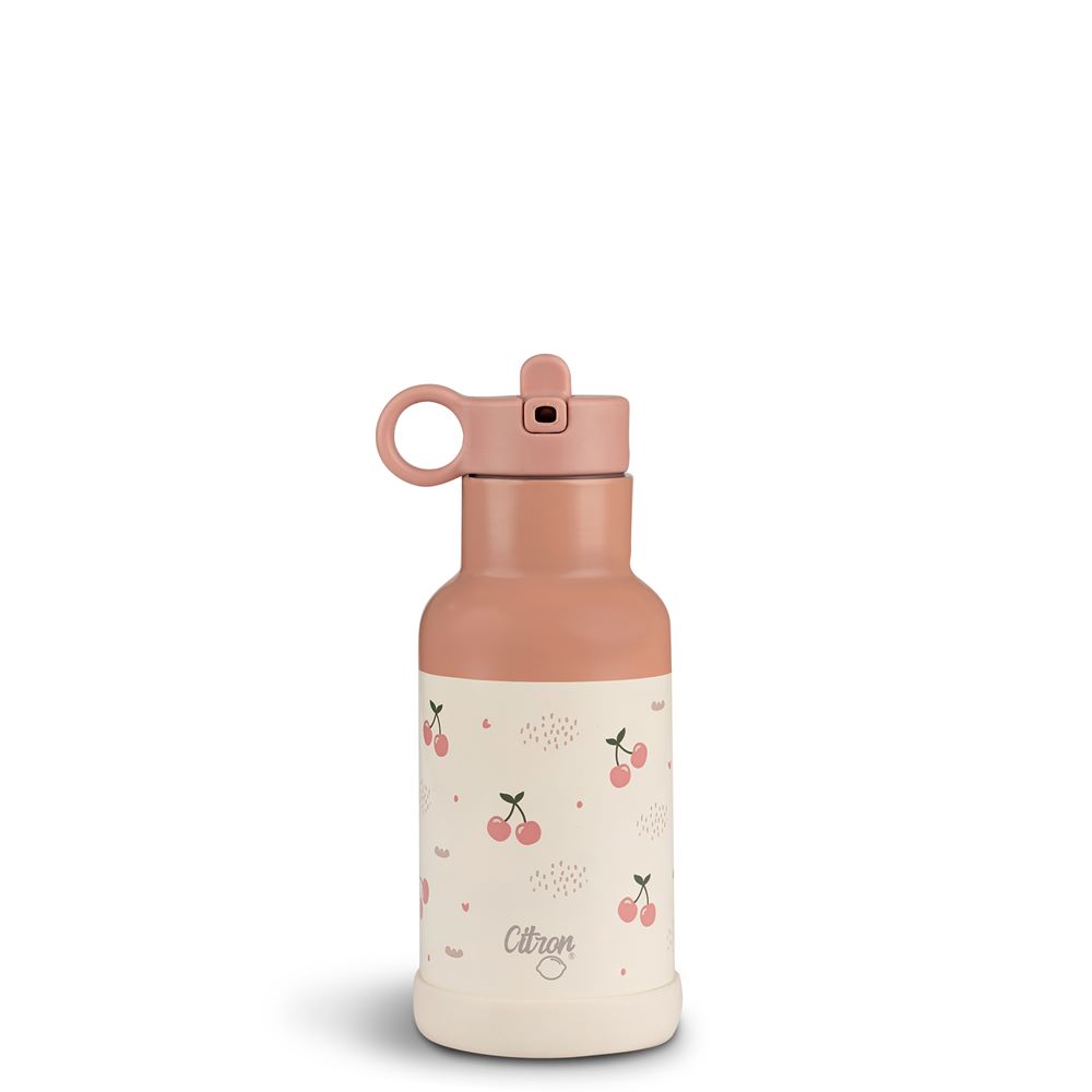 Gourde isotherme ROUGE Citron