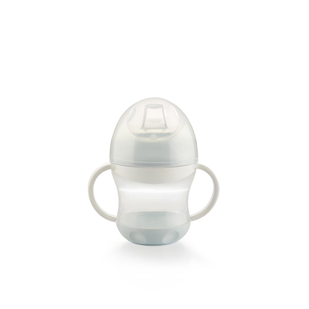 Tasse anti-fuites avec couvercle BLEU Thermobaby