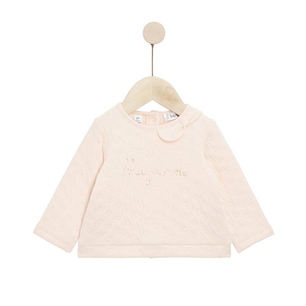 Sweat Mon Ecureuil Chou ROSE Marèse