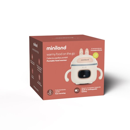 Miniland Des plats chauds à emporter On The Go Blanc 