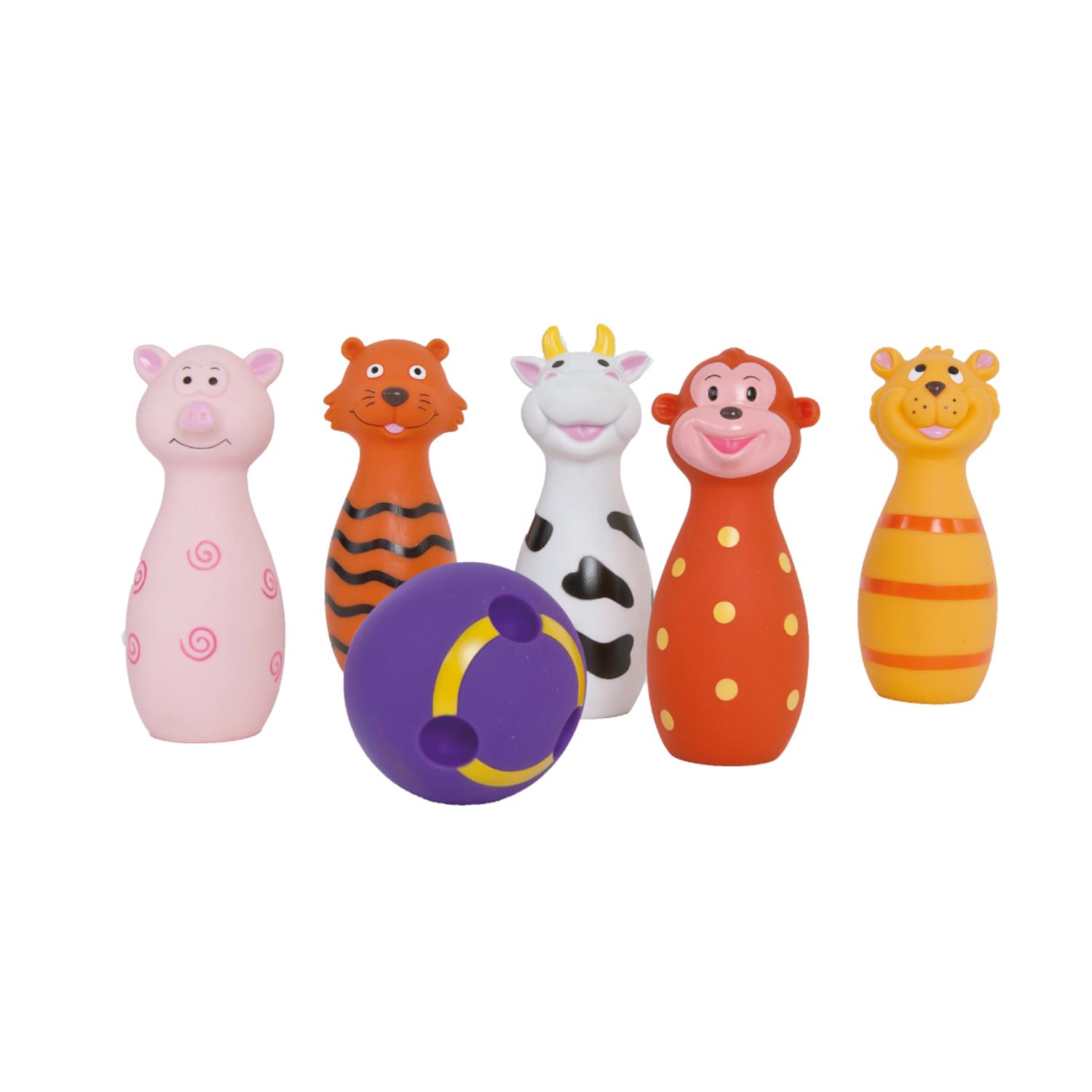 LUDI - Jeu de quilles souples MULTICOLORE Ludi