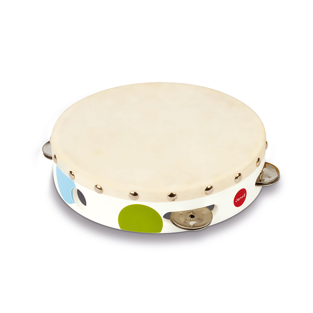 Janod - Tambourin Confetti MULTICOLORE Janod