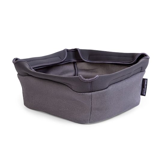 Childhome Panier de rangement pour chaises hautes Evolu anthracite 