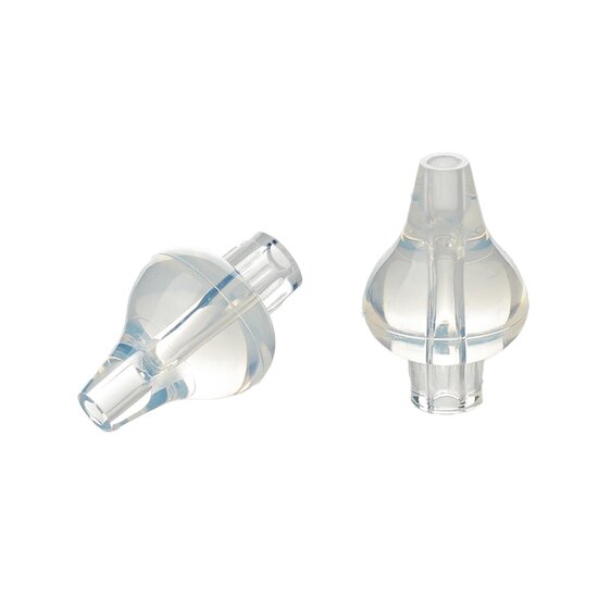 Thermobaby Lot de 10 embouts silicone pour seringues nasales Transparent  Thermobaby Lot de 10 embouts silicone pour seringues nasales Transparent