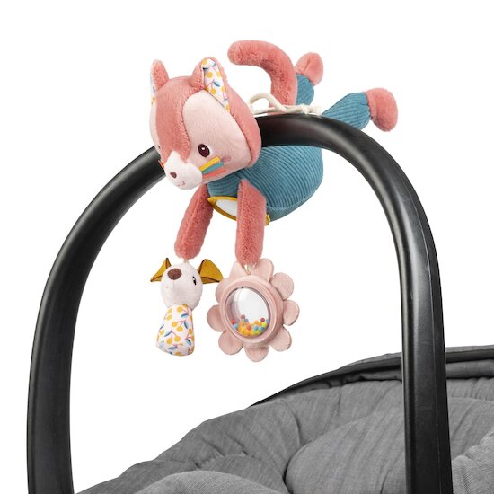 Lilliputiens Peluche Jeanne Acti-Nomade Rose 03 mois Lilliputiens Peluche Jeanne Acti-Nomade Rose 03 mois
