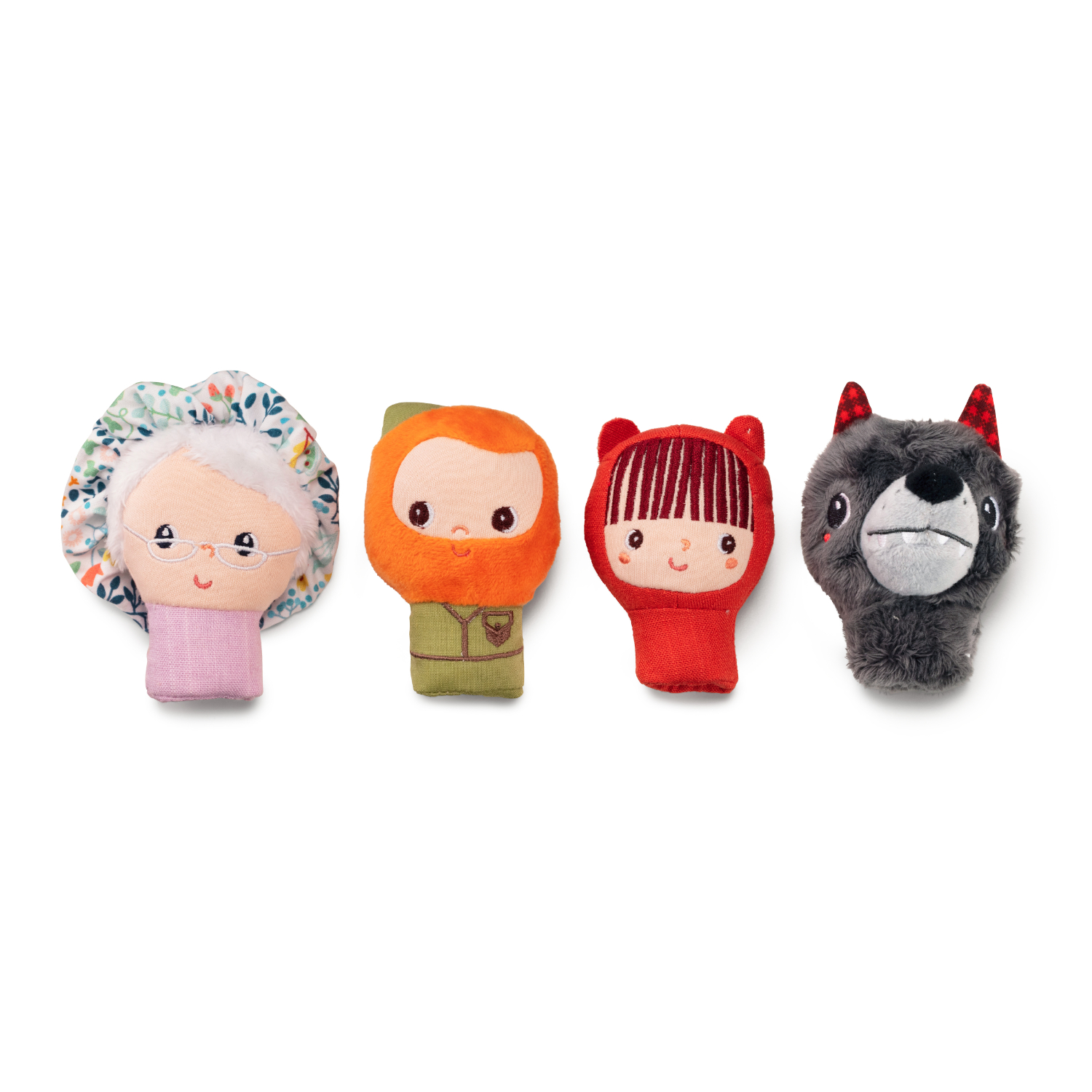 Kaloo - Marionnettes à doigts Chaperon roug MULTICOLORE Lilliputiens