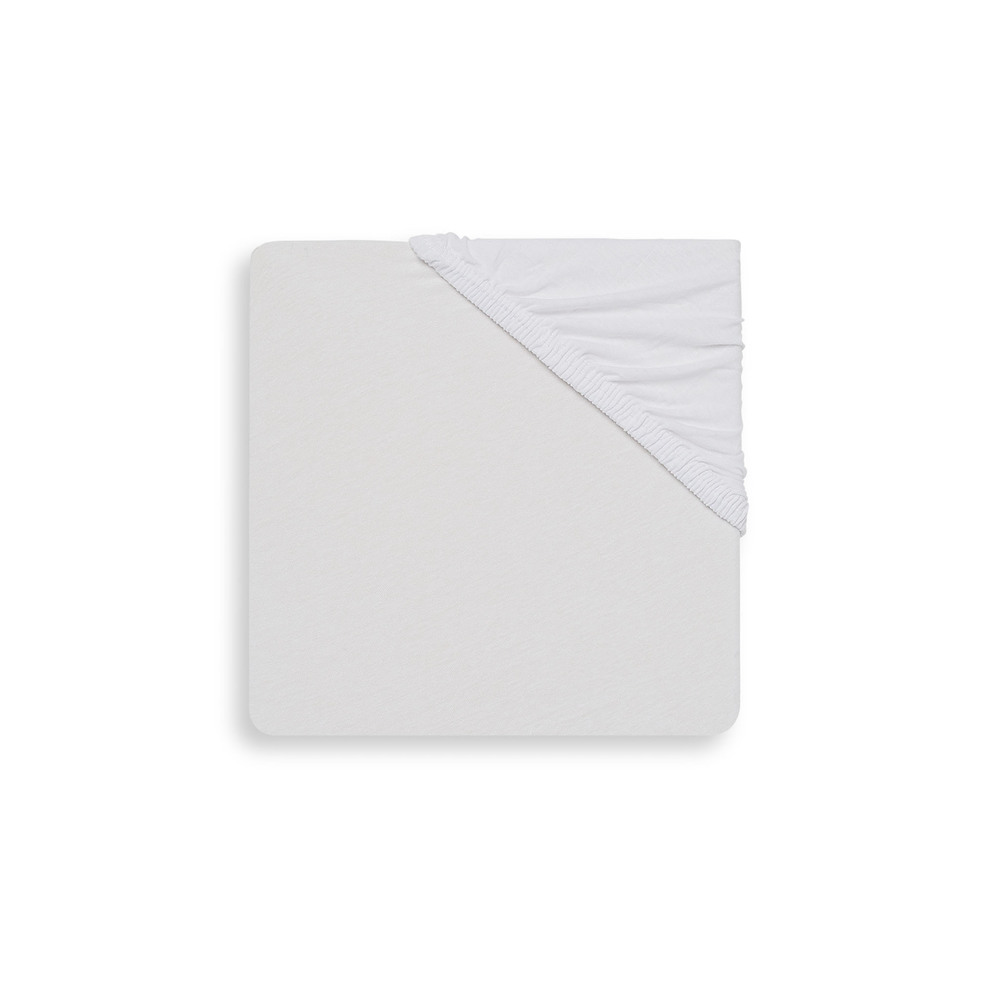Jollein - Drap-housse Jersey BLANC Jollein