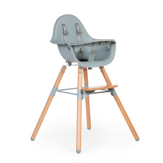 Childhome Chaise haute évolutive Evolu 2 Menthe  Childhome Chaise haute évolutive Evolu 2 Menthe