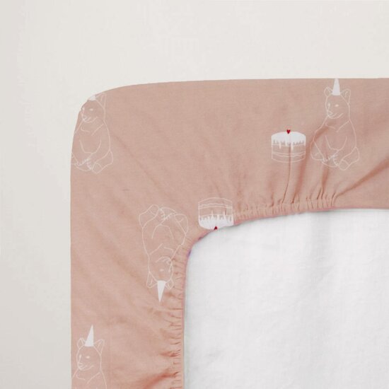 Mon P'tit Dodo Drap-Housse Imprimé Birthday Noor   Mon P'tit Dodo Drap-Housse Imprimé Birthday Noor