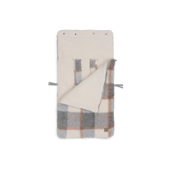 Jollein Nid d'Ange Check Boucle Multicolore 