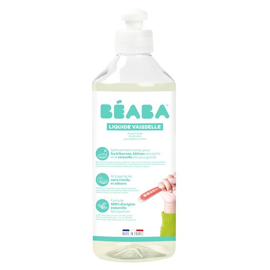 Béaba Liquide vaisselle sans parfum  500 ml