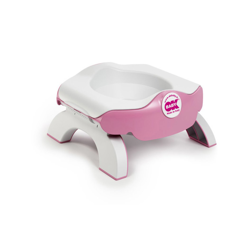 Pot/réducteur Roady blanc ROSE OkBaby