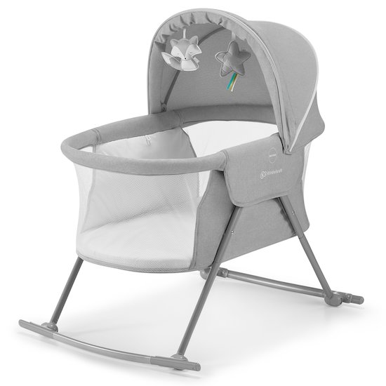 Kinderkraft Lit bébé 3en1 Lovi Gris  Kinderkraft Lit bébé 3en1 Lovi Gris