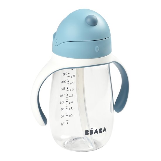 Béaba Tasse Paille Windy Blue 300 ml Béaba Tasse Paille Windy Blue 300 ml