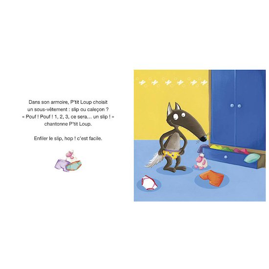 Auzou P'tit loup s'habille tout seul     Auzou P'tit loup s'habille tout seul