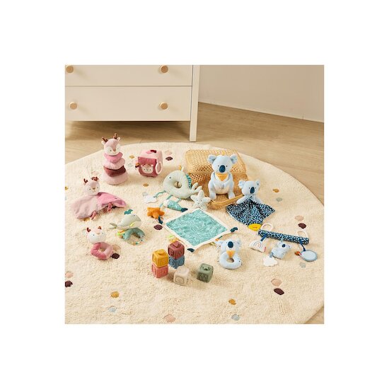 Miniland Doudou Bébé Cerf Multicolore 