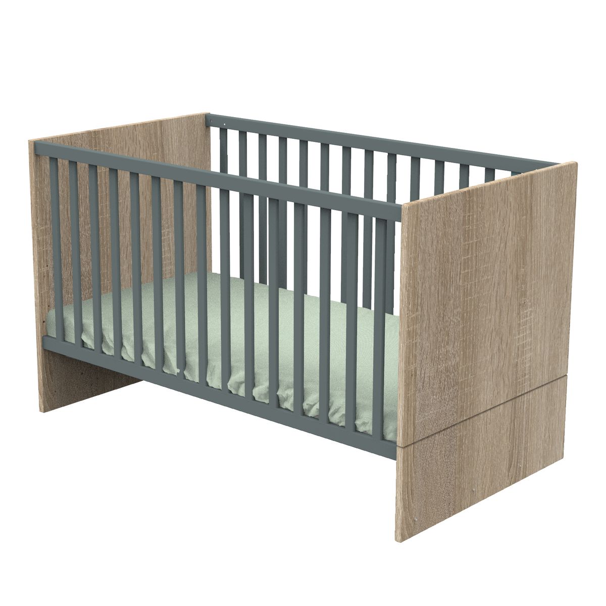 Little big bed Nova MARRON Sauthon