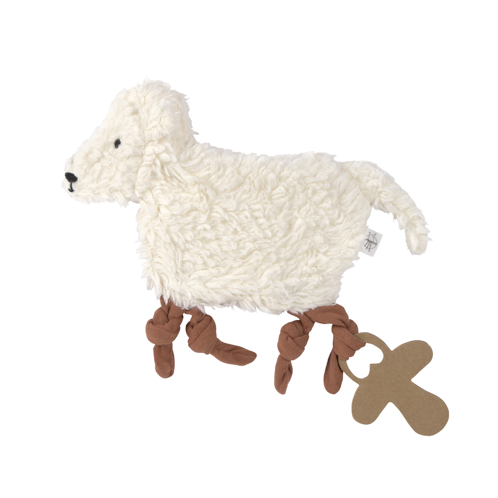 Lässig - Doudou GOTS Tiny Farmer BLANC Lässig
