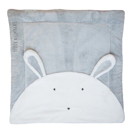 Doudou & Compagnie Tapis de jeu Tapidou Lapin 100x100 cm