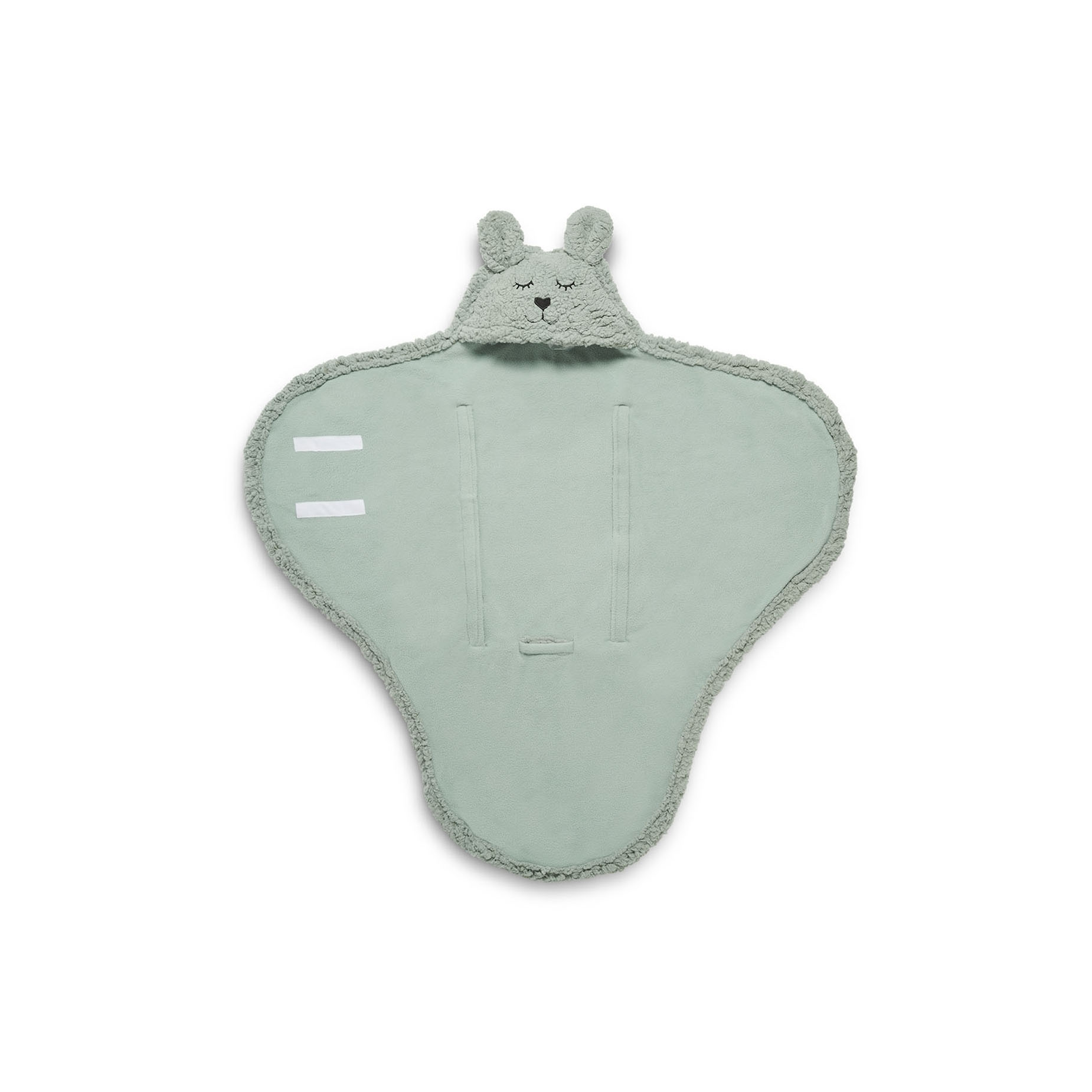 Jollein - Couverture portefeuille Bunny VERT Jollein
