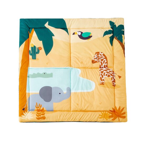 Little big friends Tapis de parc réversible Jungle  Little big friends Tapis de parc réversible Jungle