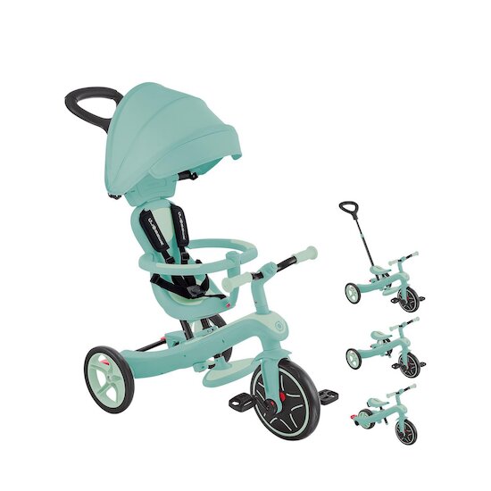 Globber Tricycle Explorer 4 en 1 Ecologic Pistache  Globber Tricycle Explorer 4 en 1 Ecologic Pistache