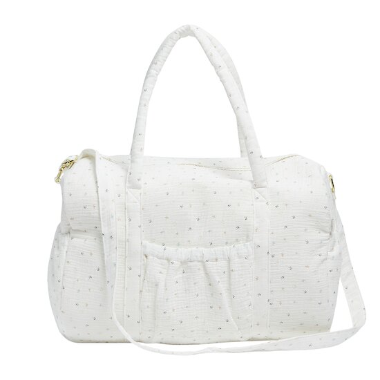 P’tit bisou Sac à Langer Mon Trousseau Chaton Imprimé Graminée  P’tit bisou Sac à Langer Mon Trousseau Chaton Imprimé Graminée