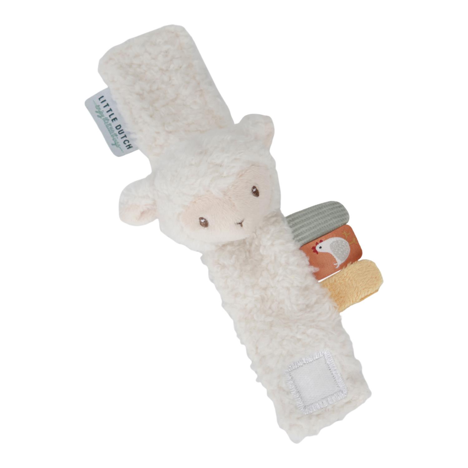 Hochet de poignet mouton MULTICOLORE Little Dutch