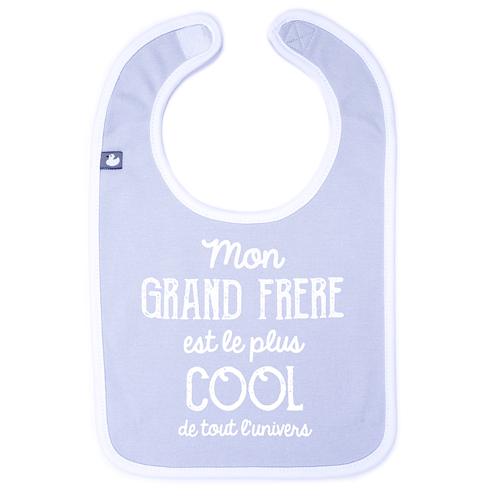 BB & Co - Bavoir "Mon grand frère est le plus cool…" MULTICOLORE BB&Co