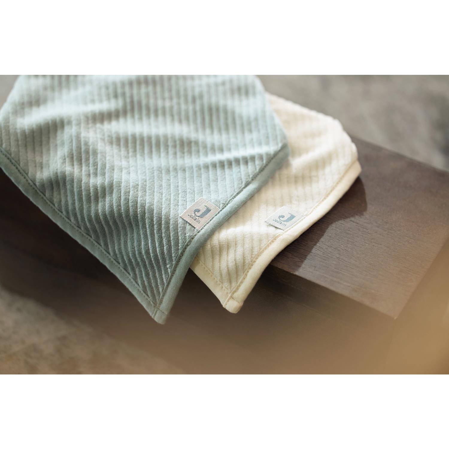 Jollein - Bavoir Bandana Velvet Rib lot de 2 MULTICOLORE Jollein