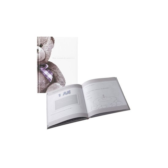 Domiva Journal de naissance Ourson Blanc 