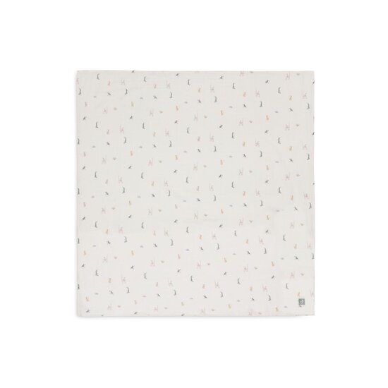 Jollein Lot de 2 Langes Gaze de Coton Jungle Jambo  Multicolor 115x115 cm