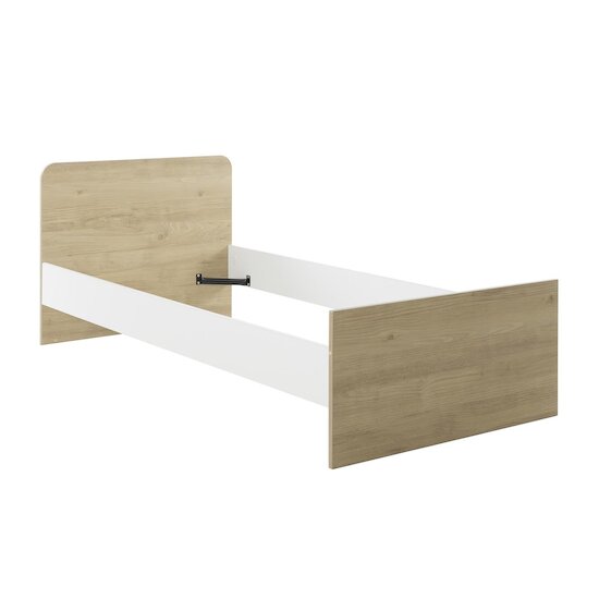 Galipette Lit combiné évolutif Basile Châtaignier naturel 70x140 cm