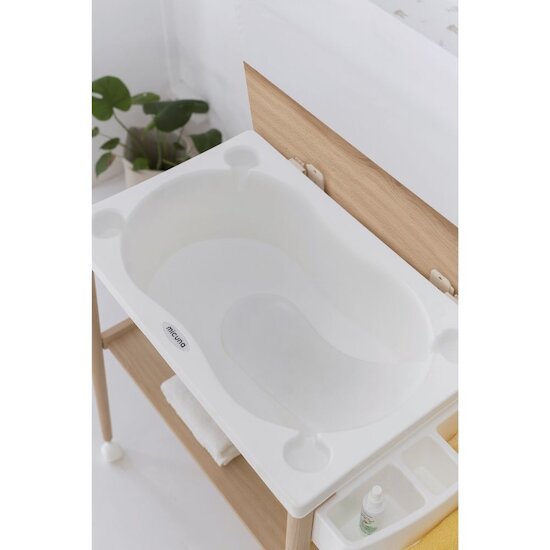 Micuna Commode à langer avec baignoire Smart Marron  Micuna Commode à langer avec baignoire Smart Marron