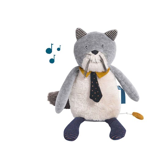 Moulin Roty Chat musical Les Moustaches   Moulin Roty Chat musical Les Moustaches