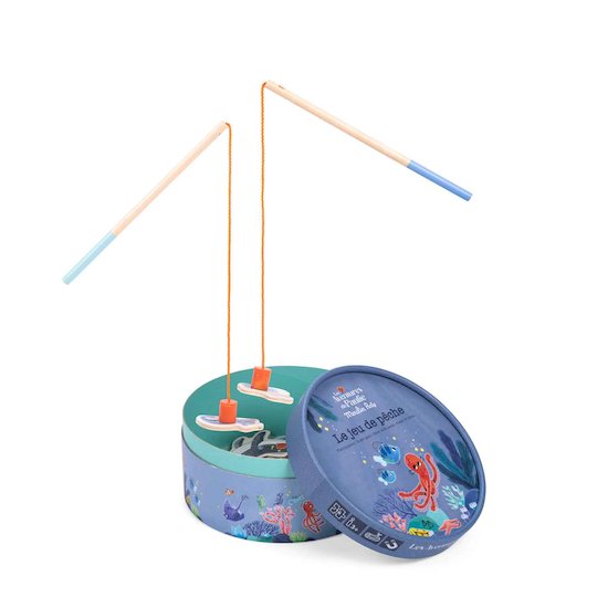 Moulin Roty Jeu de pêche Les aventures de Paulie Multicolore  Moulin Roty Jeu de pêche Les aventures de Paulie Multicolore