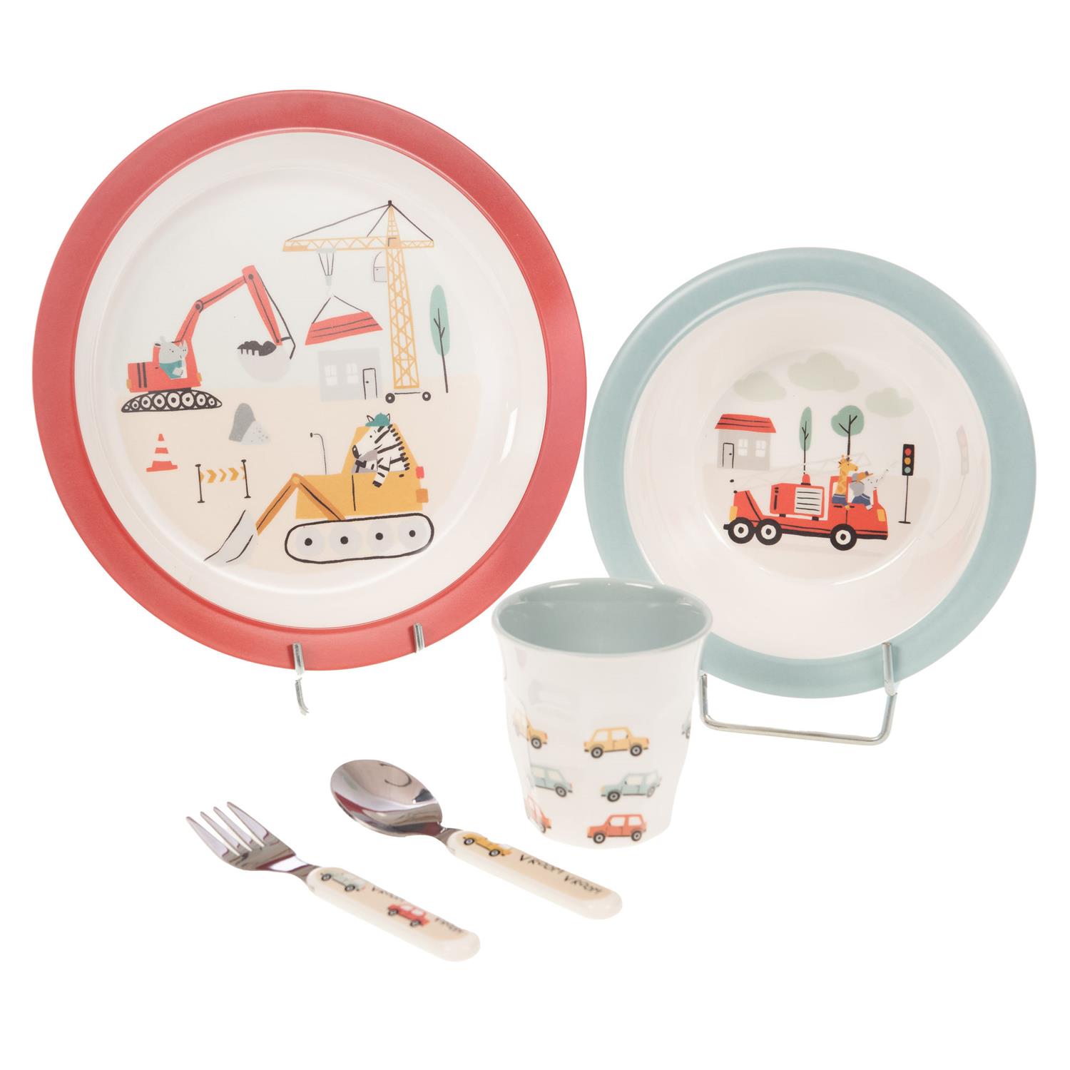 Coffret Déjeuner 5P Voiture Arthur MULTICOLORE Amadeus