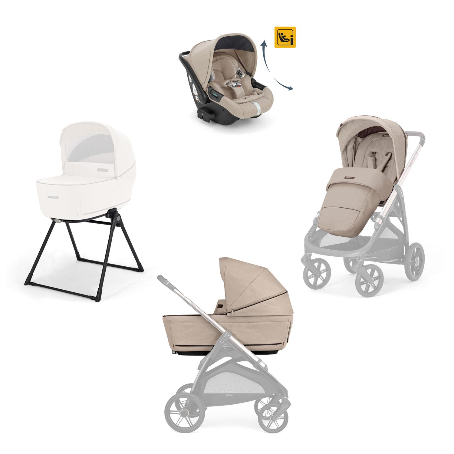 System Quattro Aptica Darwin Recline BEIGE Inglesina