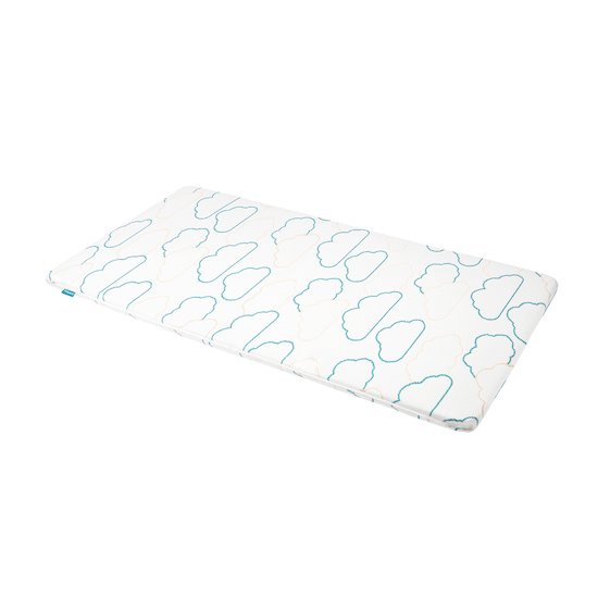 Matelas de voyage roulé bébé Aloe Vera 60x120 Blanc Kadolis -Dröm