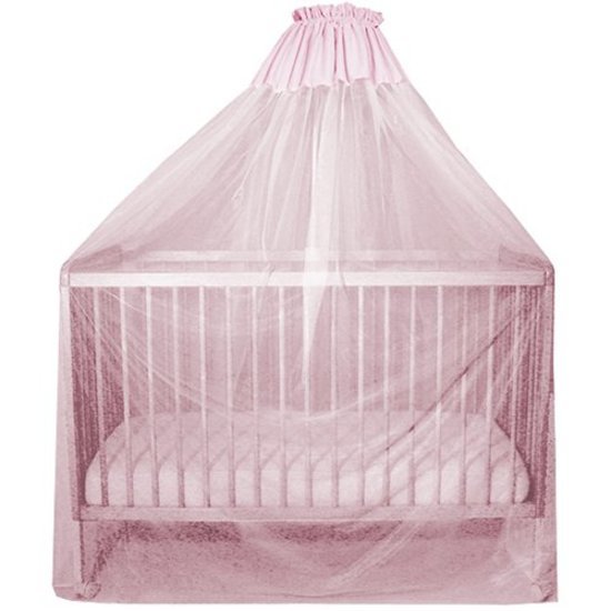 Looping Ciel de lit moustiquaire Rose 