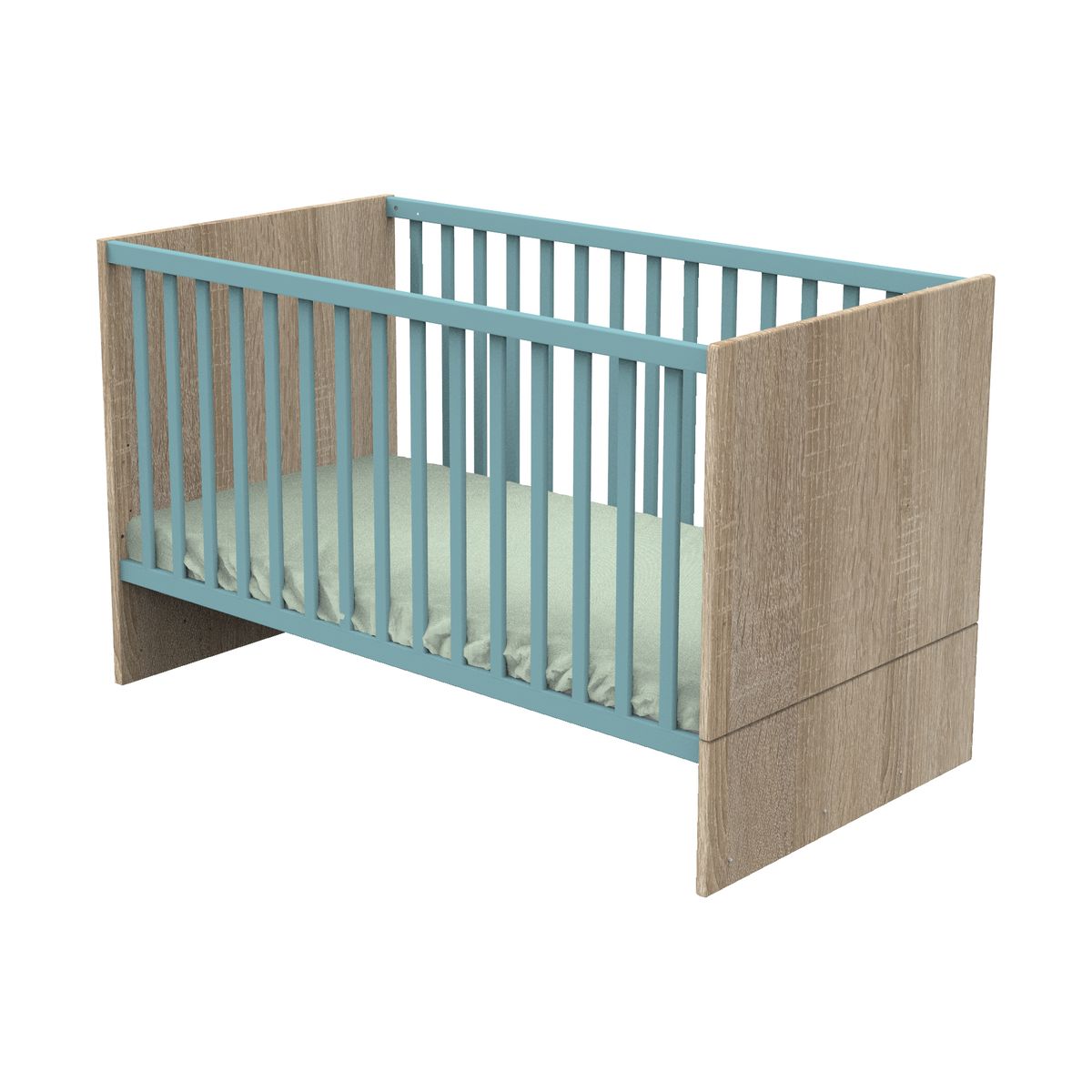 Sauthon - Little big bed Nova MARRON Sauthon