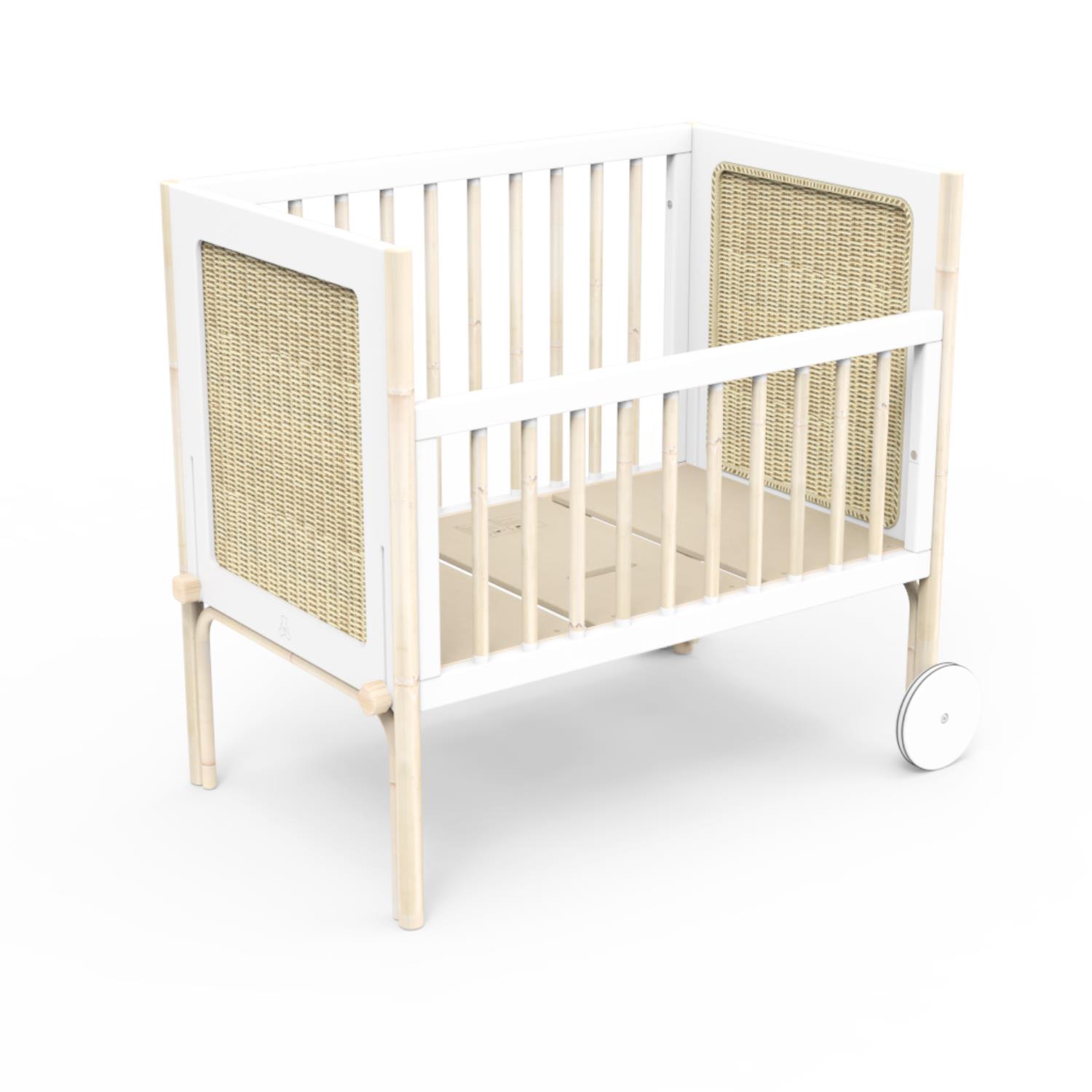 Berceau Océania avec flèche et voile BLANC Théo