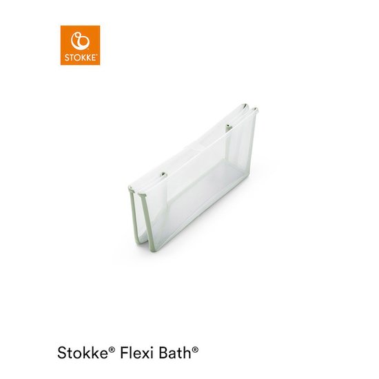 Stokke Baignoire Flexi Bath X-Large Transparent vert  Stokke Baignoire Flexi Bath X-Large Transparent vert