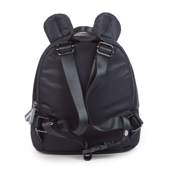 Childhome Sac à dos pour enfants My First Bag Matelassé Noir  Childhome Sac à dos pour enfants My First Bag Matelassé Noir